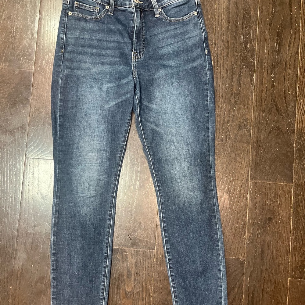 Lucky Brand Hayden High Rise Dark 
Wash Skinny Jeans